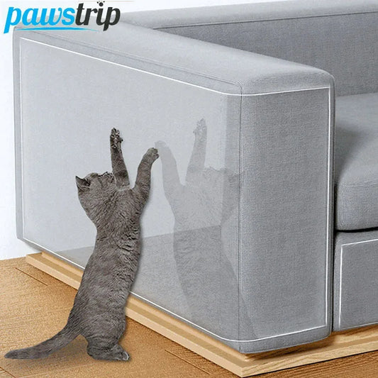 2/4Pcs Cat Scratch Sofa Protection Pads Self-adhesive Pet Furniture Protectors Cover Anti-cat Scratch Couch Stickers